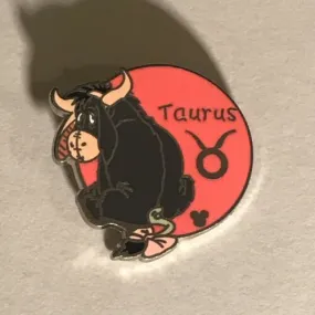 2012 Hidden Mickey Series Zodiac Collection Eeyore Taurus Disney Pin 88739