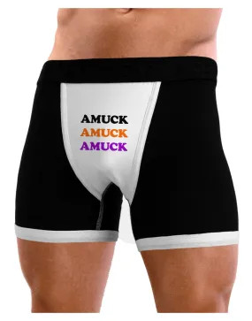 Amuck Amuck Amuck Halloween Mens Boxer Brief Underwear