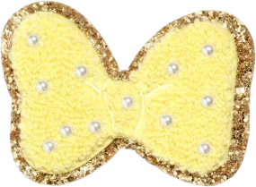 Banana Disney Minnie Mouse Pearl Bow Patch