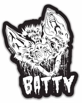 Batty Sticker