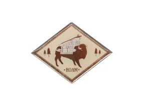 Buffalo Roam Vanimal Enamel Pin