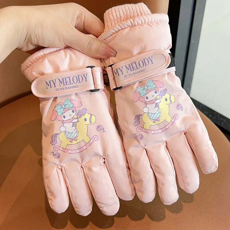 Cozy & Kawaii Character Waterproof Gloves