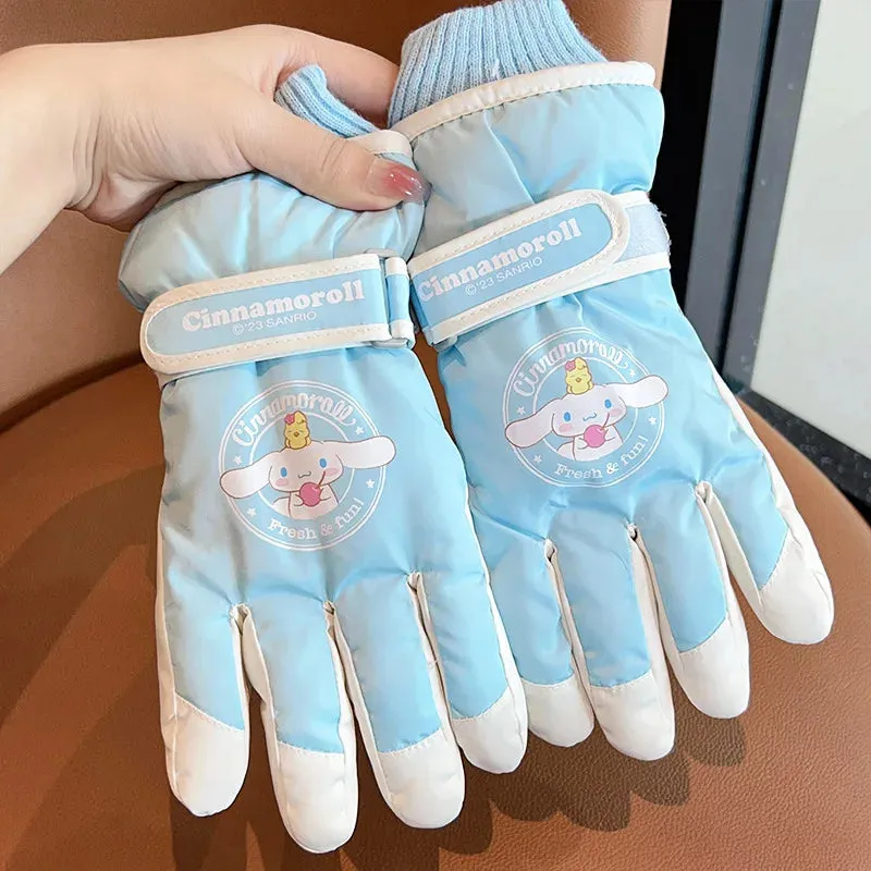 Cozy & Kawaii Character Waterproof Gloves