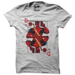 DEADPOOL CARD - MARVEL OFFICIAL T-SHIRT