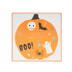 Decorations/Temporary Tattoo - Pumpkin Decorating Kit