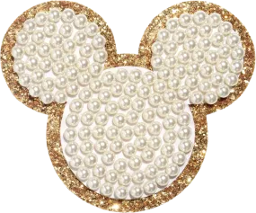 Disney Mickey Mouse Large Glitter Pearl Patch