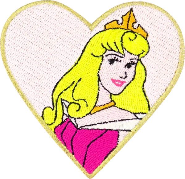 Disney Princess Aurora Heart Patch