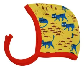 DUNS Helmet Hat Bonnet - Cat Lemon Chrome