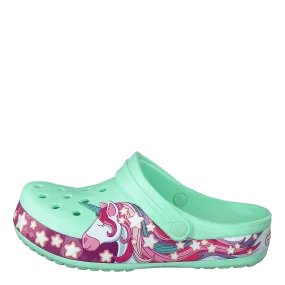 Fun Lab Unicorn Band Clog Kids Neo Mint