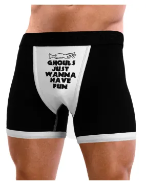 Ghouls Just Wanna Have Fun Mens Boxer Brief Underwear