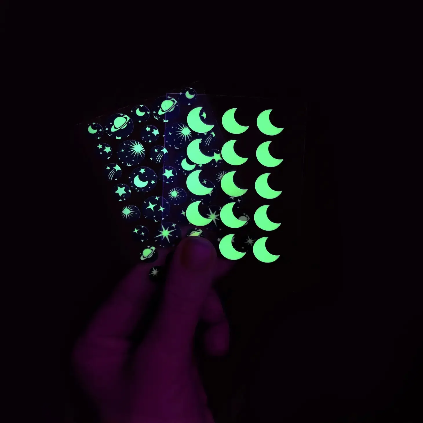 Glow in the Dark Hydrocolloid Pimple Patches