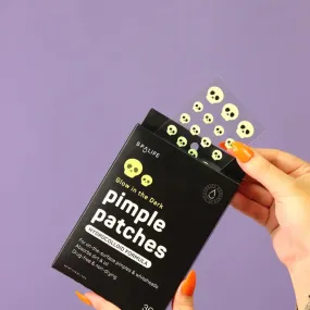 Glow In The Dark Skulls Pimple Patches