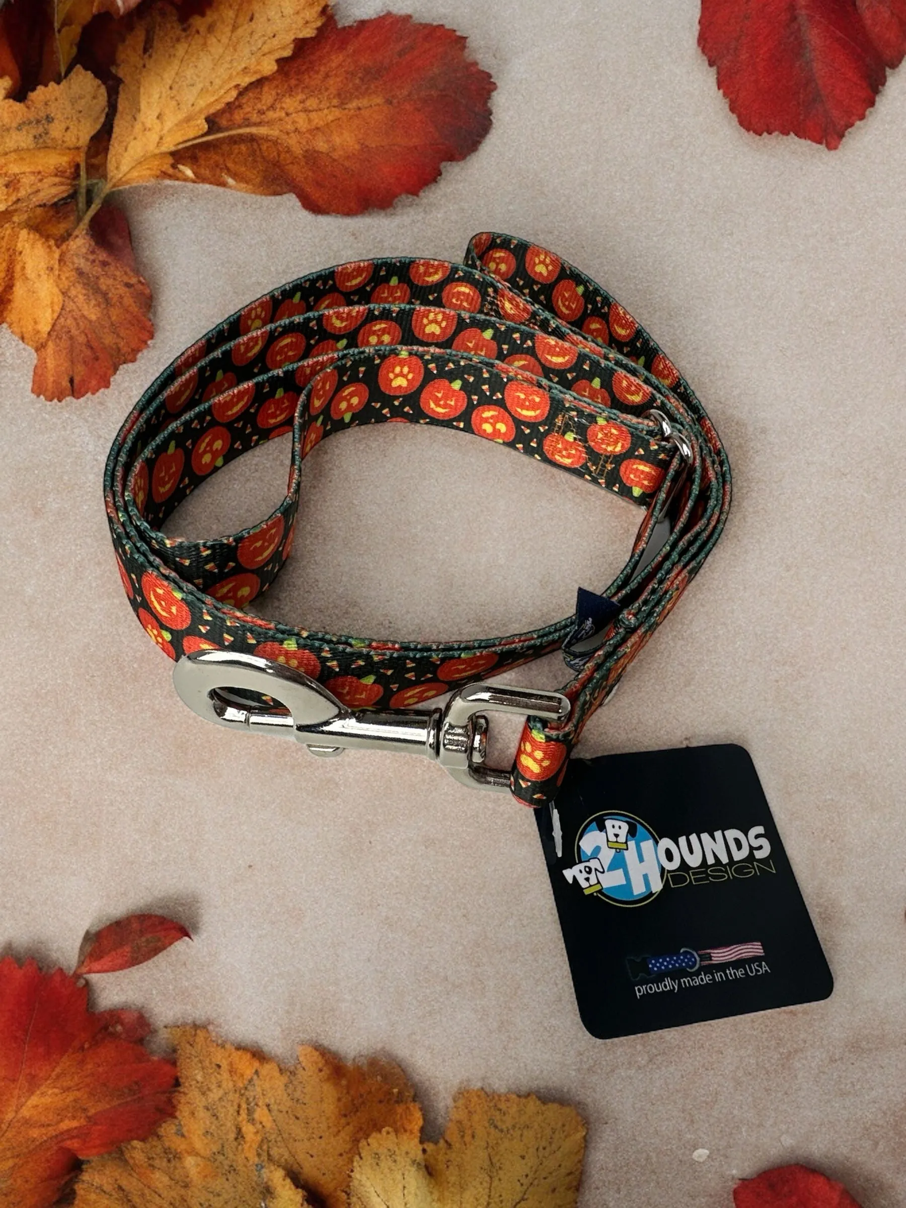 Jack O Lantern Dog Collars and/or Leash