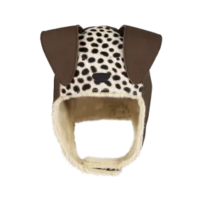 Kapi Exclusive Hat | Dalmatian | Black Spotted Cow Hair