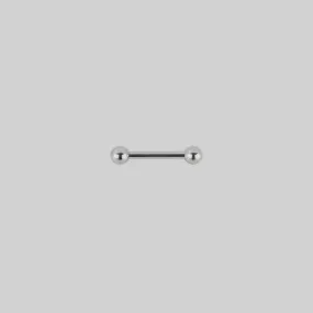 Titanium Nipple Bar - Silver