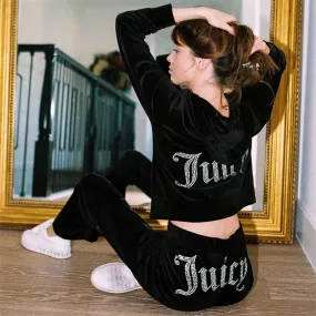 Women Velvet Juicy Sweatshirt