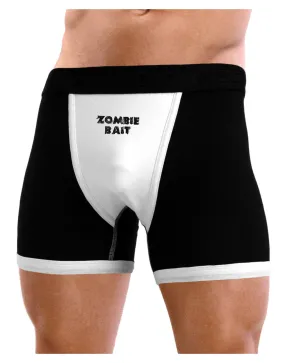 Zombie Bait - Funny - Halloween Mens Boxer Brief Underwear