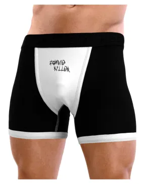 Zombie Killer - Apocalypse - Halloween Mens Boxer Brief Underwear